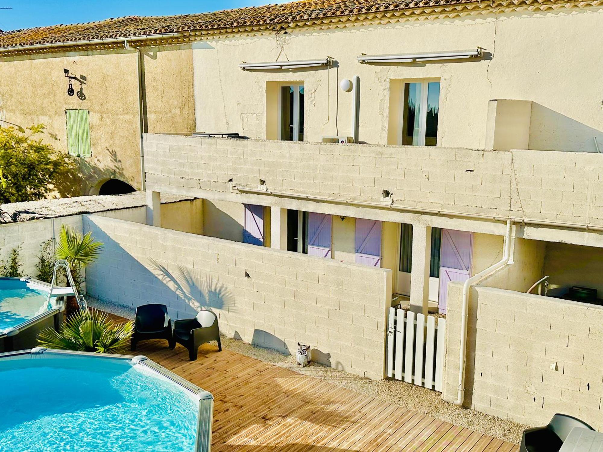 Les Appartements Du Mas - Emeraude Aigues-Mortes Exteriör bild